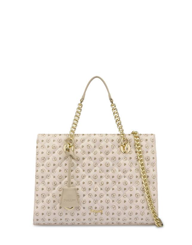 Pollini Shopping Bag Heritage Matelassé Avorio/avorio Officina