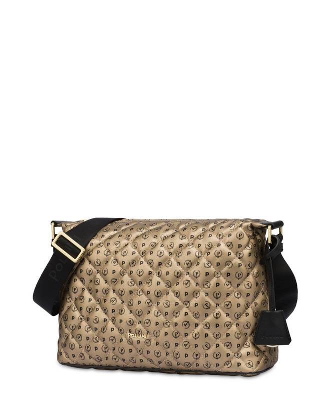 Pollini Borsa A Spalla Heritage Matelassé Oro/nero Italy