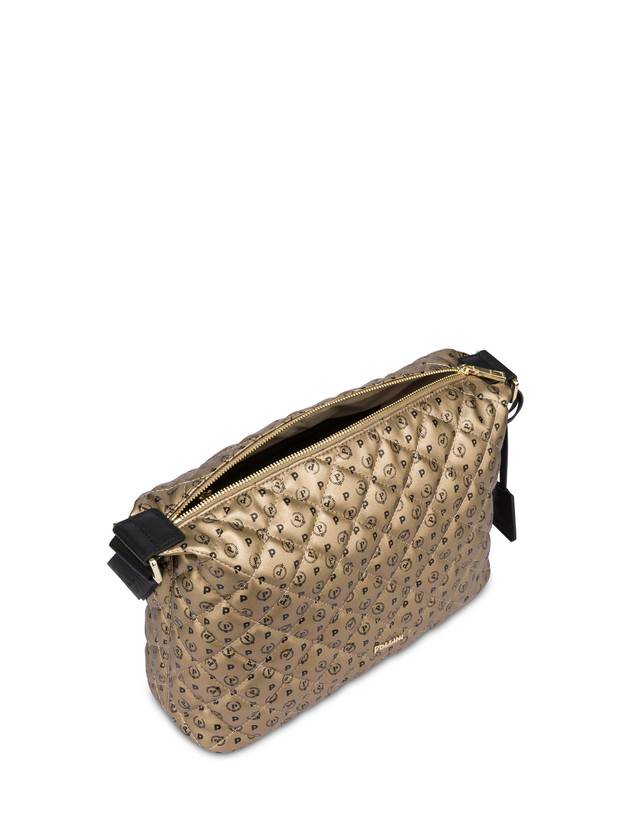 Pollini Borsa A Spalla Heritage Matelassé Oro/nero Italy