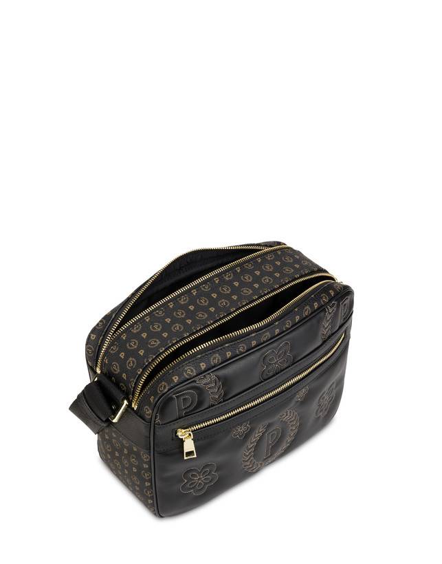 Pollini Borsa A Tracolla Puffy Heritage Nero/nero/nero Vendita