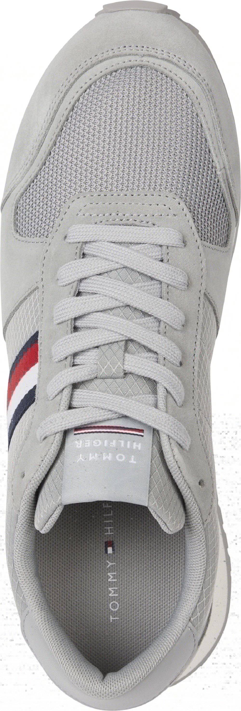 TOMMY JEANS  Sneakers Grigie Uomo in Pelle e Tessuto Tommy Jeans Liquidazione