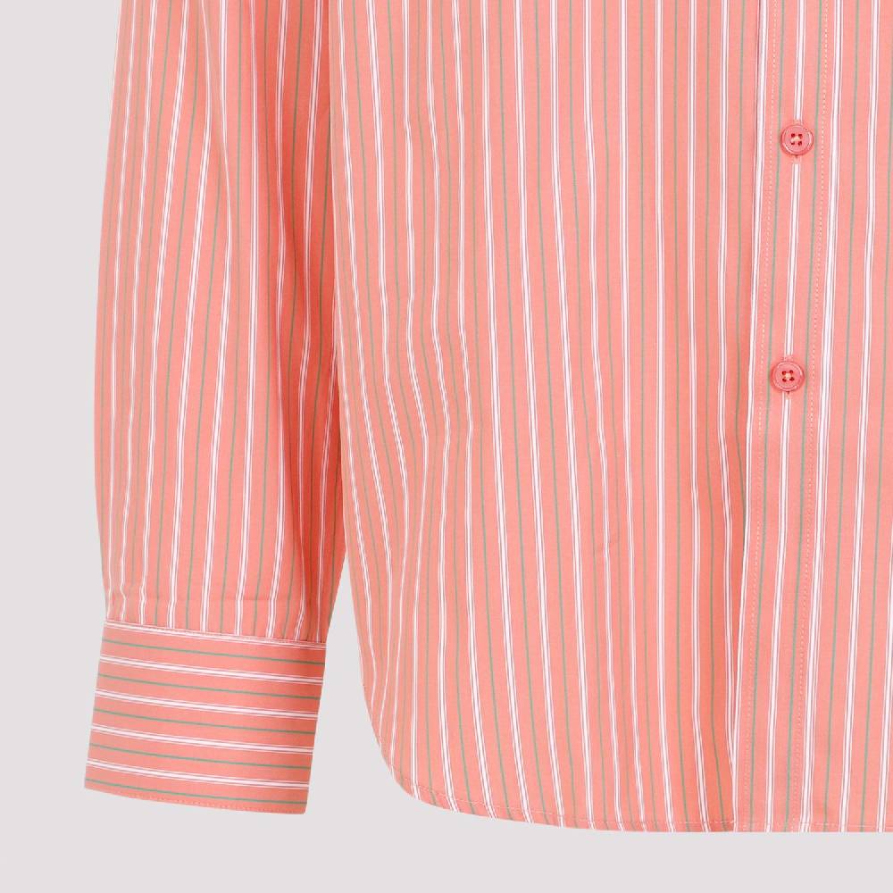MARTINE ROSE  Camicia a Righe Giallo & Arancio in Cotone per Uomo di Martine Rose Shopping Online
