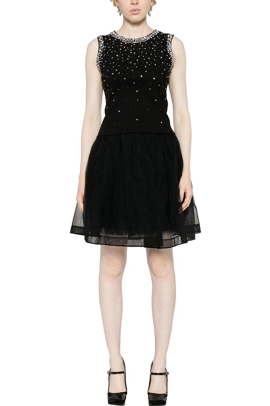 DES PHEMMES  Maglia Nera in Cotone DES PHEMMES per Donna - DP613110 Qualità