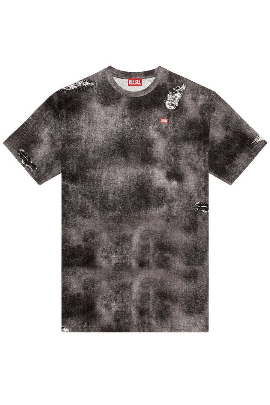 DIESEL  T-Shirt Cotone Multicolore Diesel Uomo A13035 Ultimi tre giorni