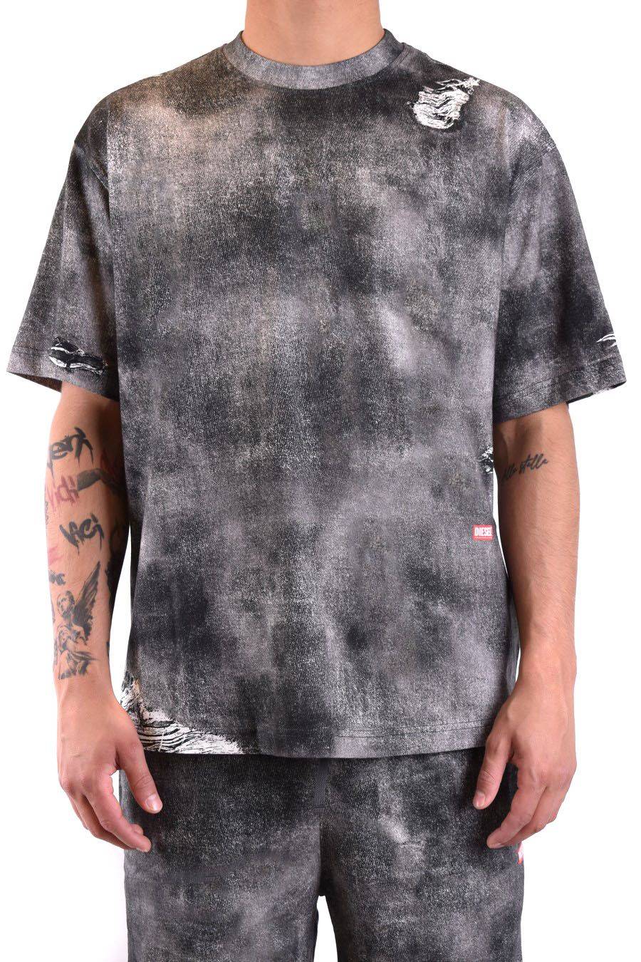 DIESEL  T-Shirt Cotone Multicolore Diesel Uomo A13035 Ultimi tre giorni