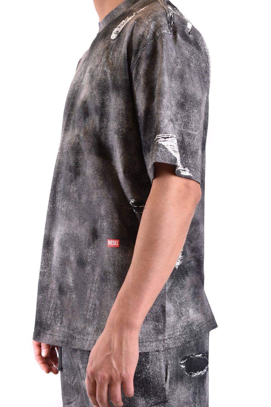 DIESEL  T-Shirt Cotone Multicolore Diesel Uomo A13035 Ultimi tre giorni