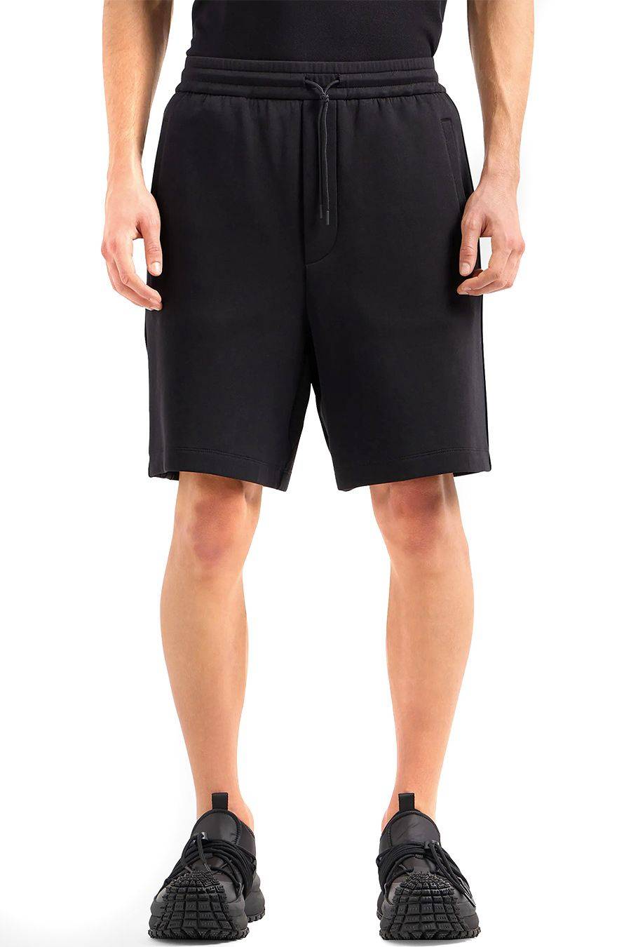 EMPORIO ARMANI  Pantaloni Stretch Cotone Emporio Armani Uomo - Nero ACQUISTA ORA