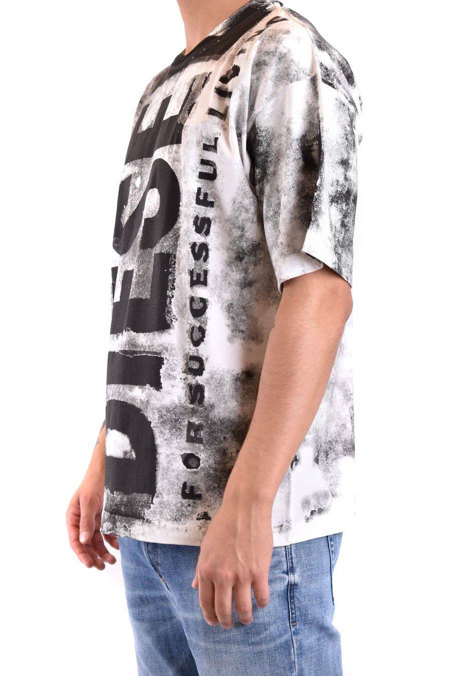 DIESEL  T-Shirt Diesel Multicolore in Cotone per Uomo Fino al 50% di sconto
