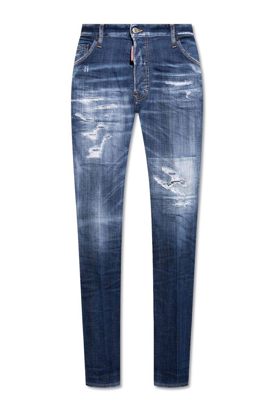 DSQUARED2  Jeans Blu Elasticizzati Uomo DSQUARED2 S71LB1365 Discount Store per i nuovi prodotti