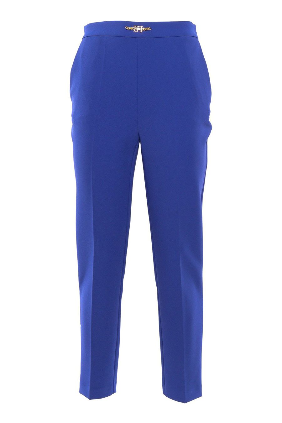 ELISABETTA FRANCHI Pantaloni Blu Elisabetta Franchi in Poliestere per Donna