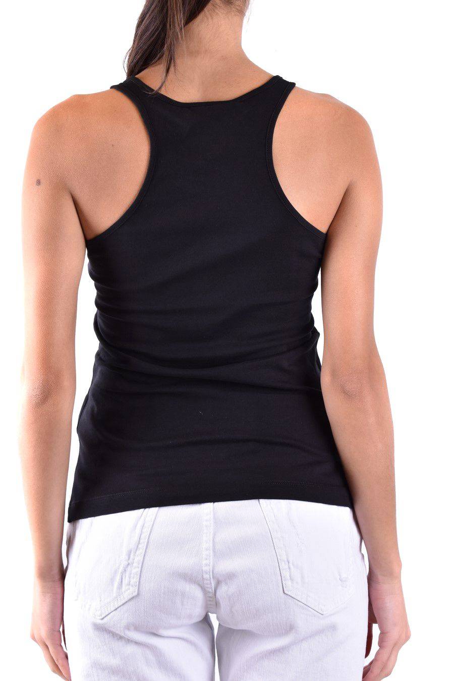 DSQUARED2  Top in Cotone Nero DSQUARED2 da Donna Trasporto libero internazionale