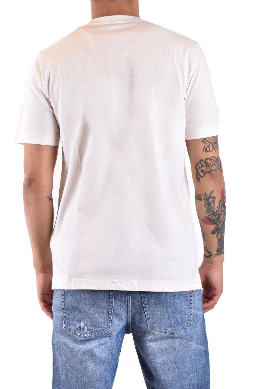 DIESEL  T-Shirt Cotone Bianco Uomo Diesel A13284 Esporta salva