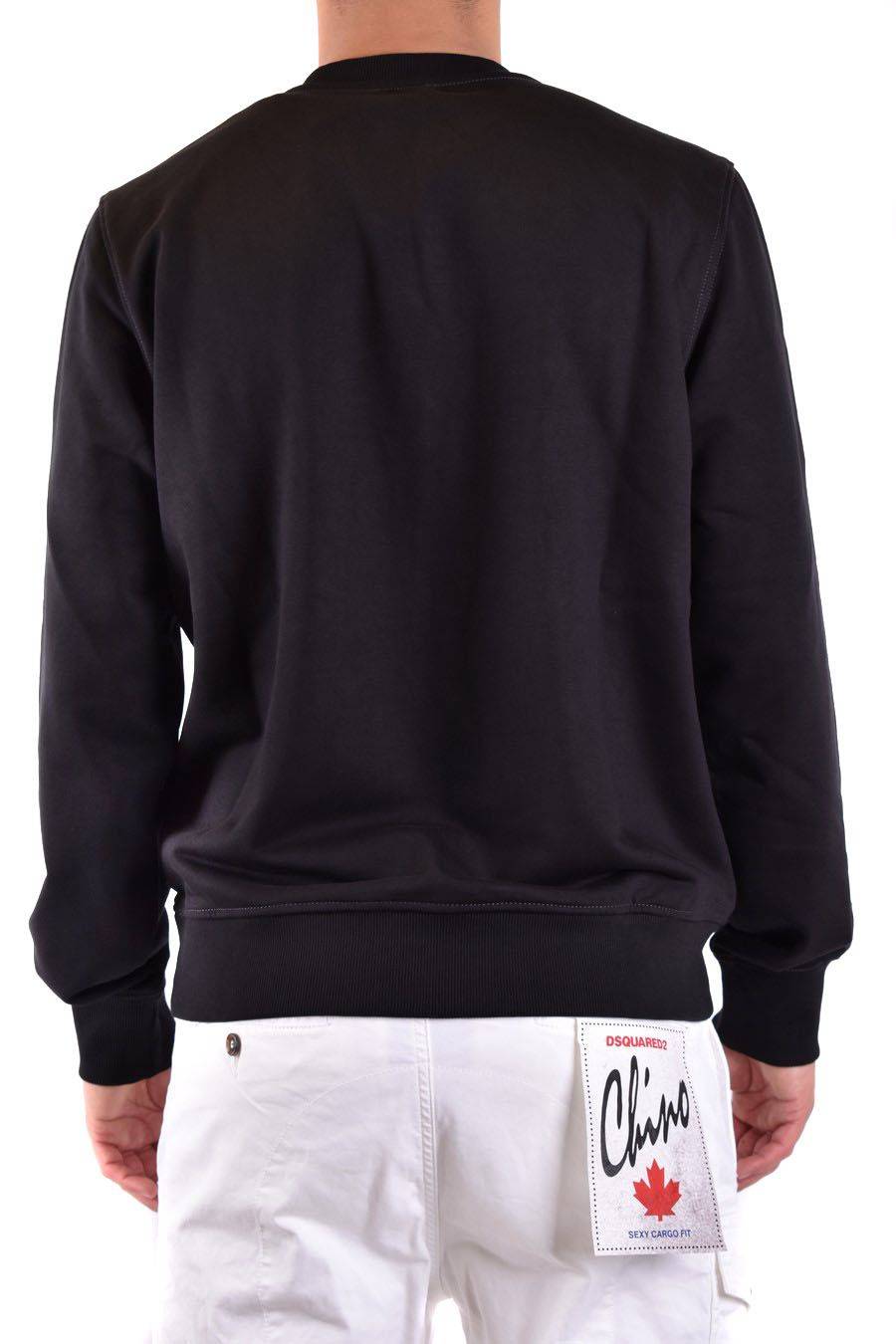 DIESEL  Felpa di Cotone Nera Uomo DIESEL A12508 50% di sconto per tempo limitato