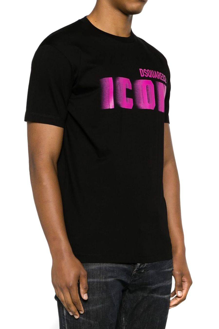 DSQUARED2  T-Shirt DSQUARED2 Multicolore in Cotone Uomo Promozione