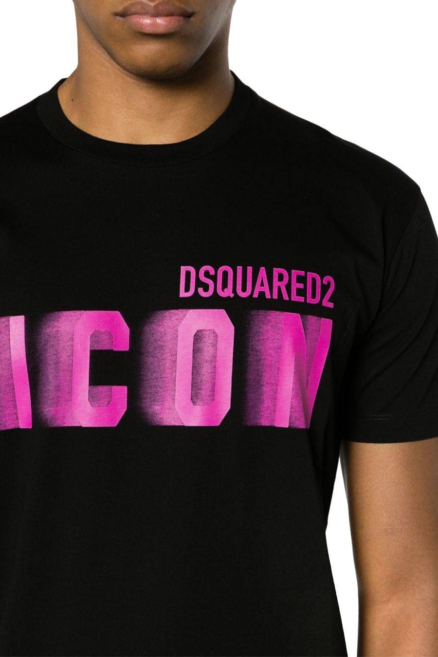 DSQUARED2  T-Shirt DSQUARED2 Multicolore in Cotone Uomo Promozione