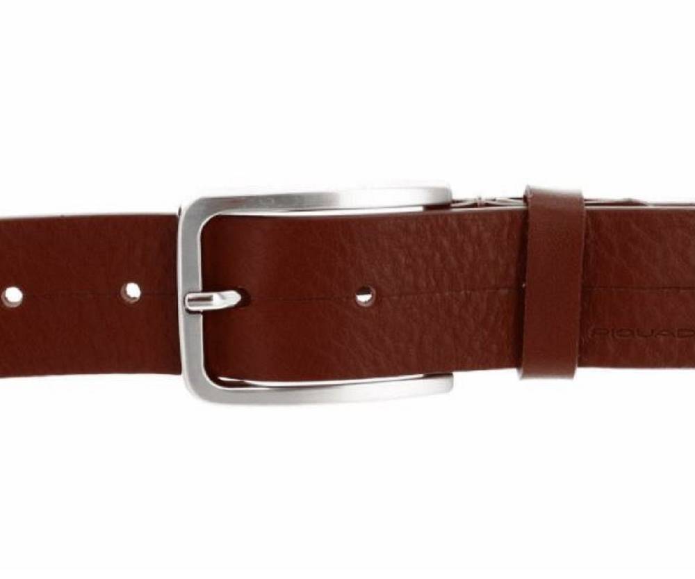 PIQUADRO  Cintura Piquadro Marrone in Pelle da Uomo - Made in Italy Spedizione Gratuita