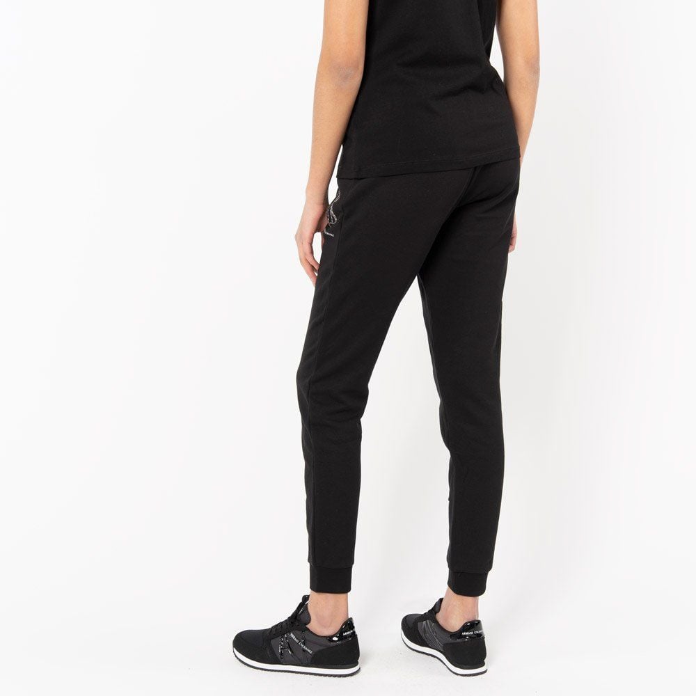 ARMANI EXCHANGE  Pantaloni Neri in Cotone Armani Exchange Donna Shopping Online