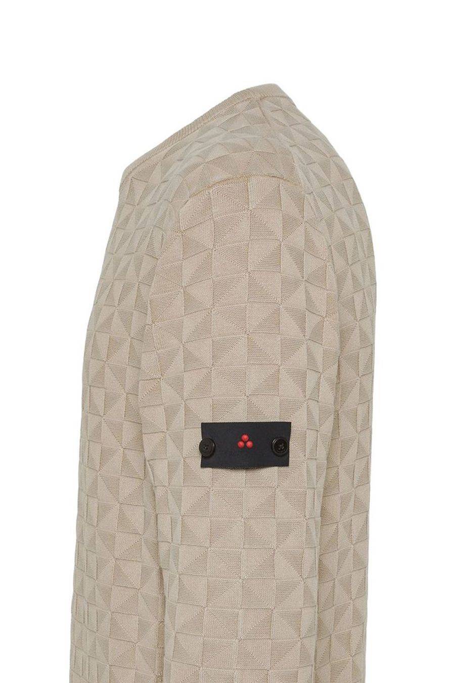 PEUTEREY  Maglione in Cotone Beige da Uomo - Peuterey PEU5192 Prezzo Ridotto
