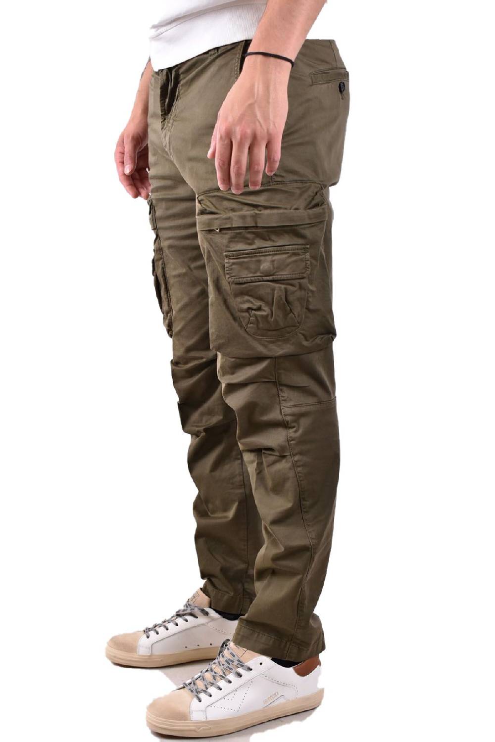 DIESEL  Pantaloni Uomo Diesel in Cotone Azzurro A12878 Novità