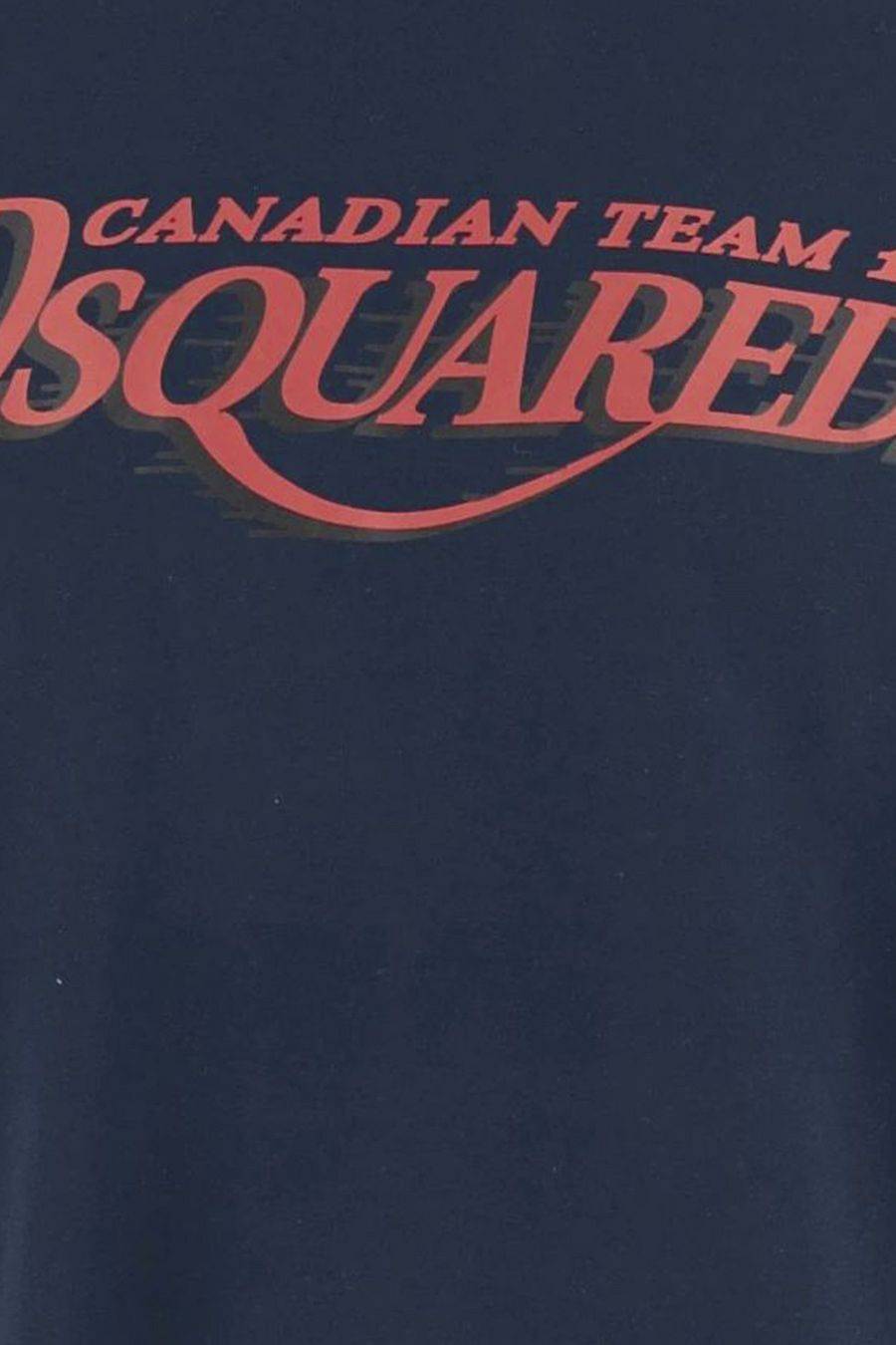 DSQUARED2  T-Shirt Blu in Cotone Uomo DSQUARED2 S74GD1257 Outlet