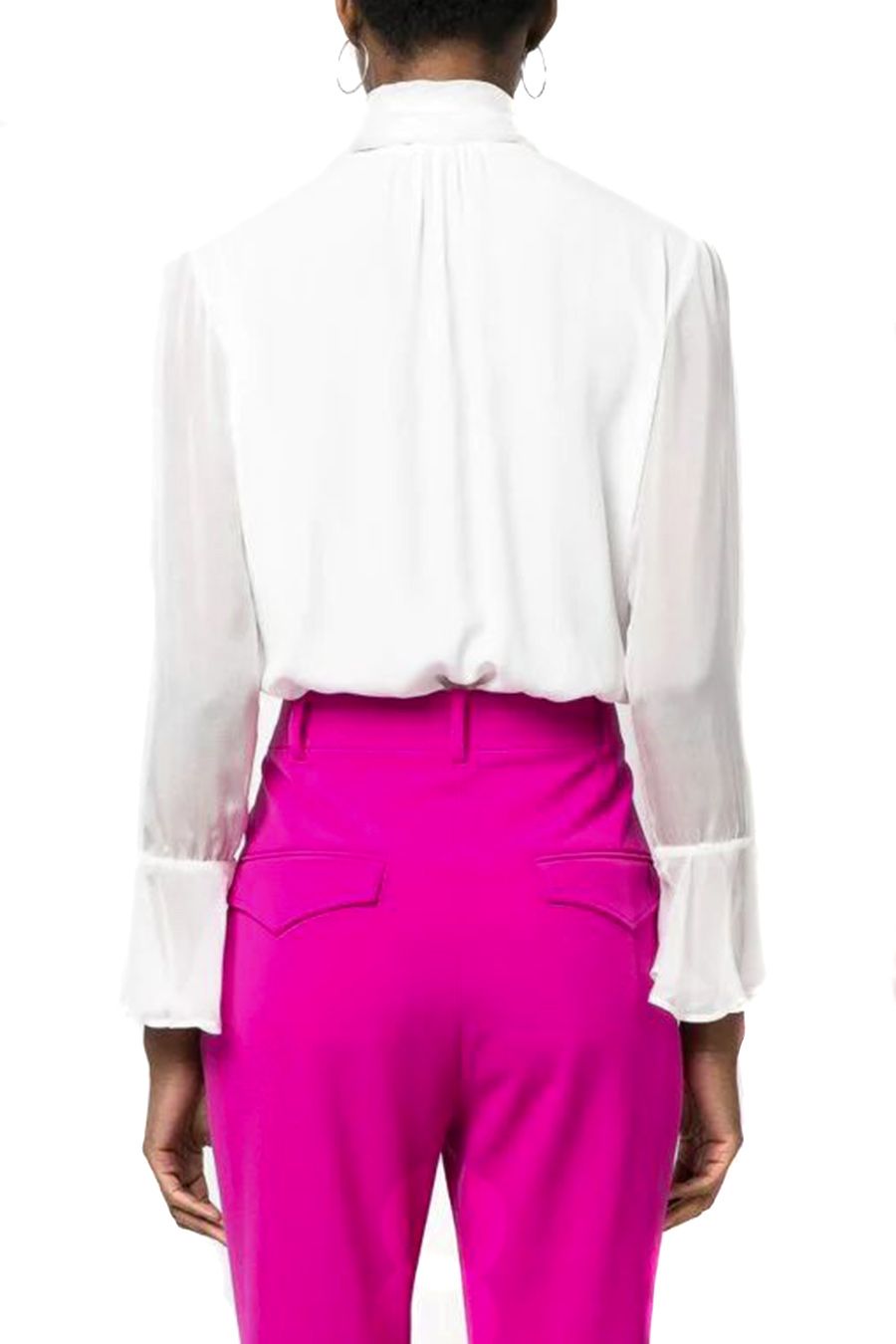 PINKO  Top da Donna PINKO in Viscosa - Bianco Vendita Economica