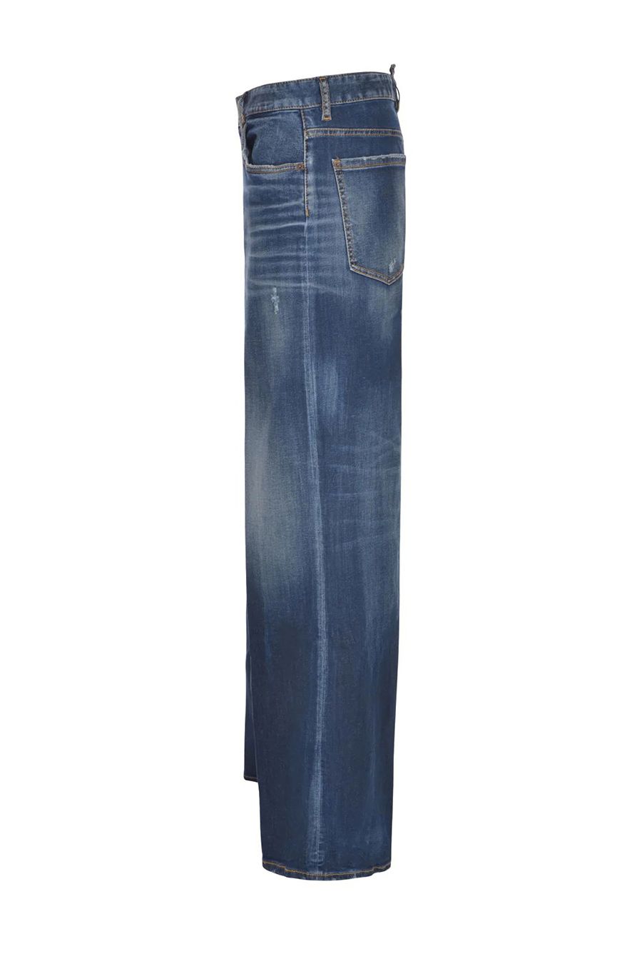 DSQUARED2  Jeans Skinny Blu DSQUARED2 in Cotone 100% per Donne Saldi Di Fabbrica