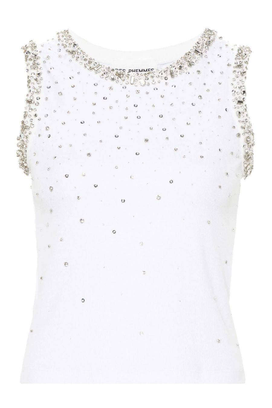DES PHEMMES Maglietta di Cotone Bianca DES PHEMMES per Donna - DP613197