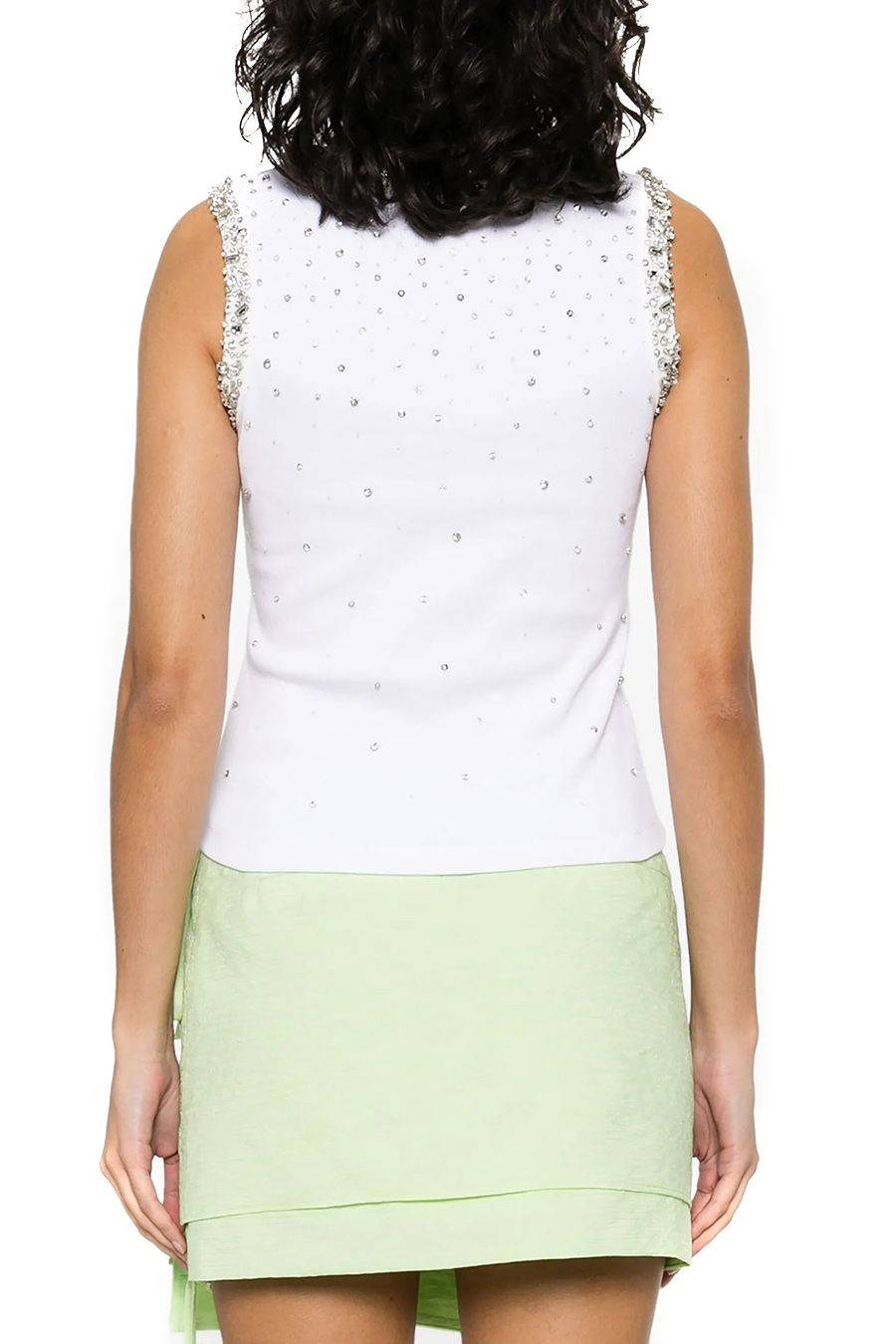 DES PHEMMES  Maglietta di Cotone Bianca DES PHEMMES per Donna - DP613197 I Più Venduti