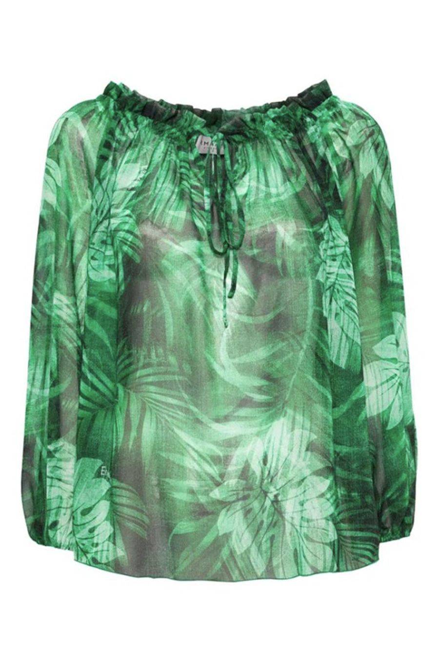ERMANNO SCERVINO Camicetta Verde in Poliestere Ermanno Scervino da Donna