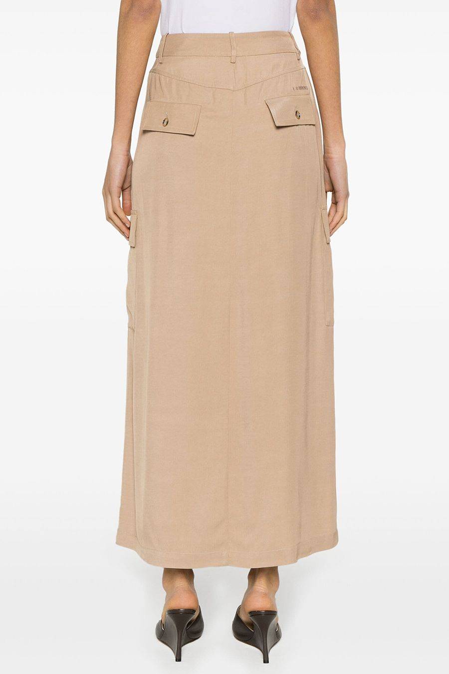 ERMANNO SCERVINO  Gonna Beige in Viscosa da Donna Ermanno Scervino In Saldo