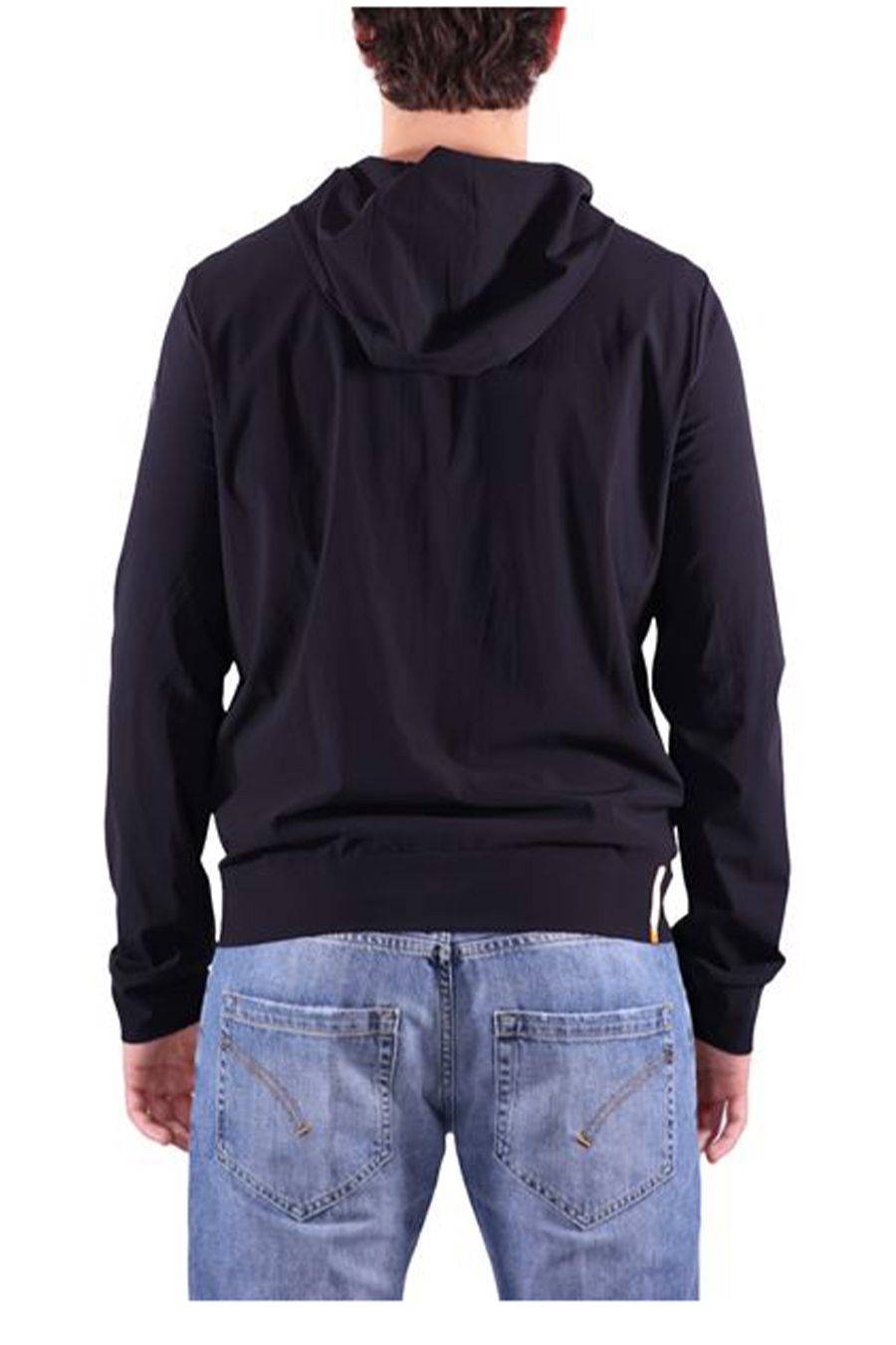RRD - ROBERTO RICCI DESIGNS  Felpa Uomo RRD Nera in Tessuto Tecnico Nuova