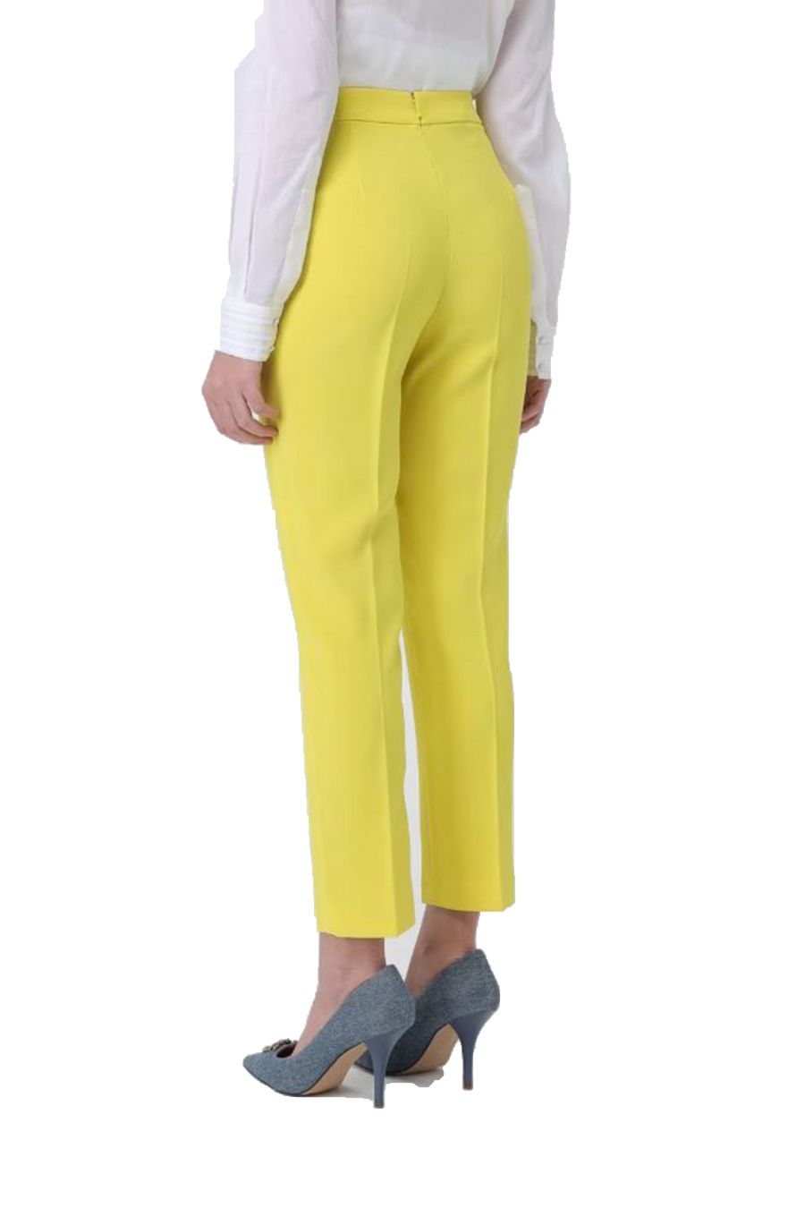 PINKO  Pantaloni Gialli da Donna PINKO - Mix di Acetato e Poliestere Grande vendita