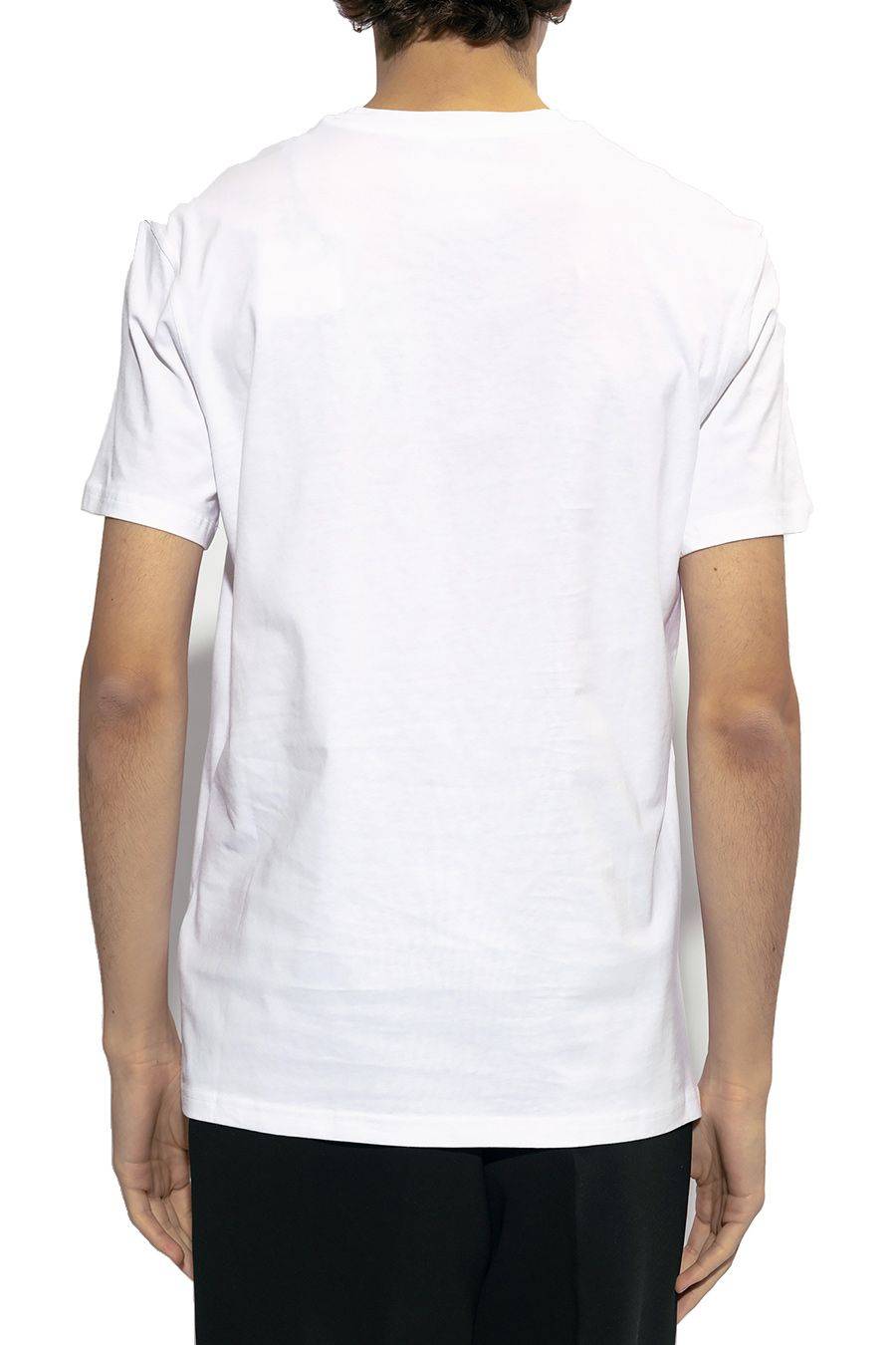 MOSCHINO  T-Shirt Cotone Bianco Moschino V0729 20411001 Uomo Flash Sale