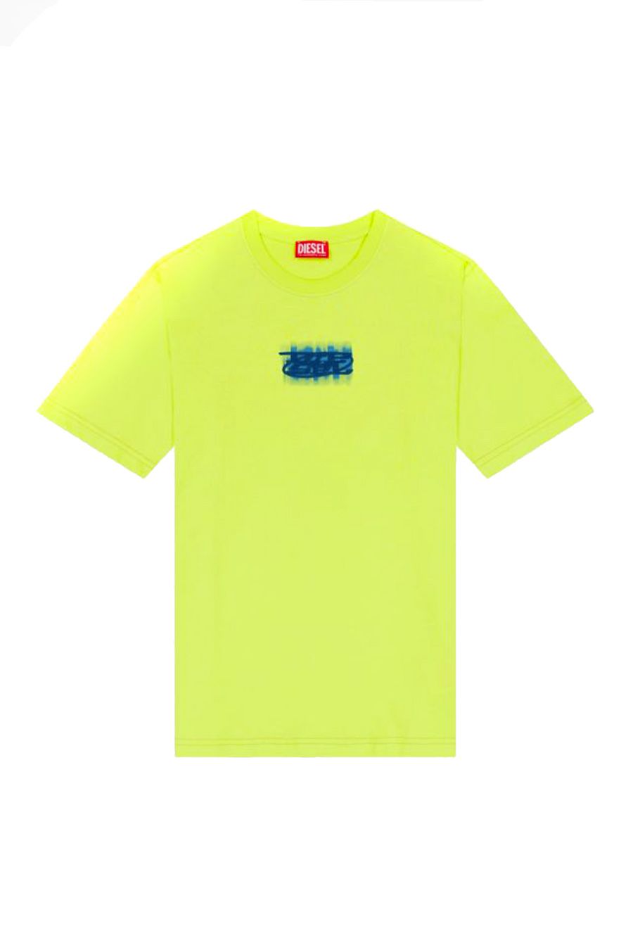 DIESEL  T-Shirt di Cotone Gialla Uomo Diesel A12271 0GRAI5KB Fornitura limitata