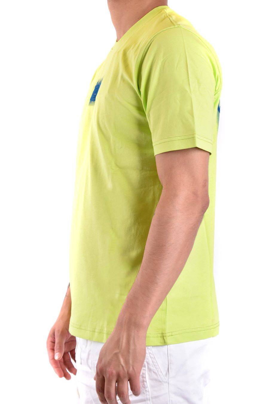DIESEL  T-Shirt di Cotone Gialla Uomo Diesel A12271 0GRAI5KB Fornitura limitata