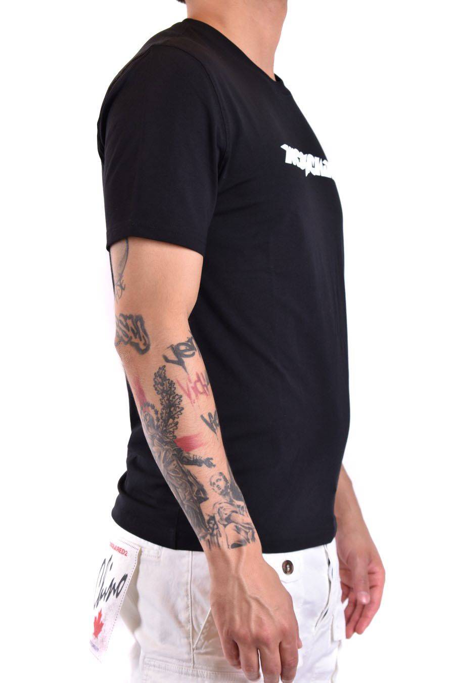 MOSCHINO  T-Shirt MOSCHINO Cotone Nero Uomo Offerta Pasqua
