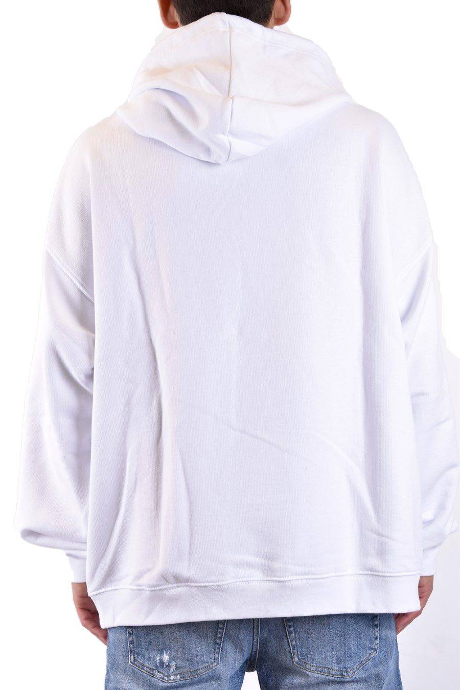 DSQUARED2  Felpa Uomo DSQUARED2 Cotone Bianco S71GU0655 S25551100 Offerta Anniversario