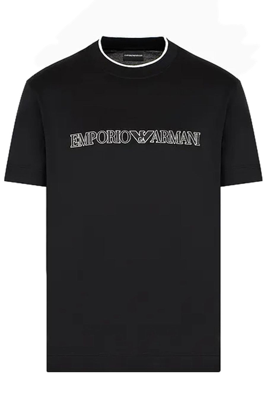 EMPORIO ARMANI  T-Shirt Emporio Armani Nera in Cotone Uomo 3D1TD4 Offerte esclusive