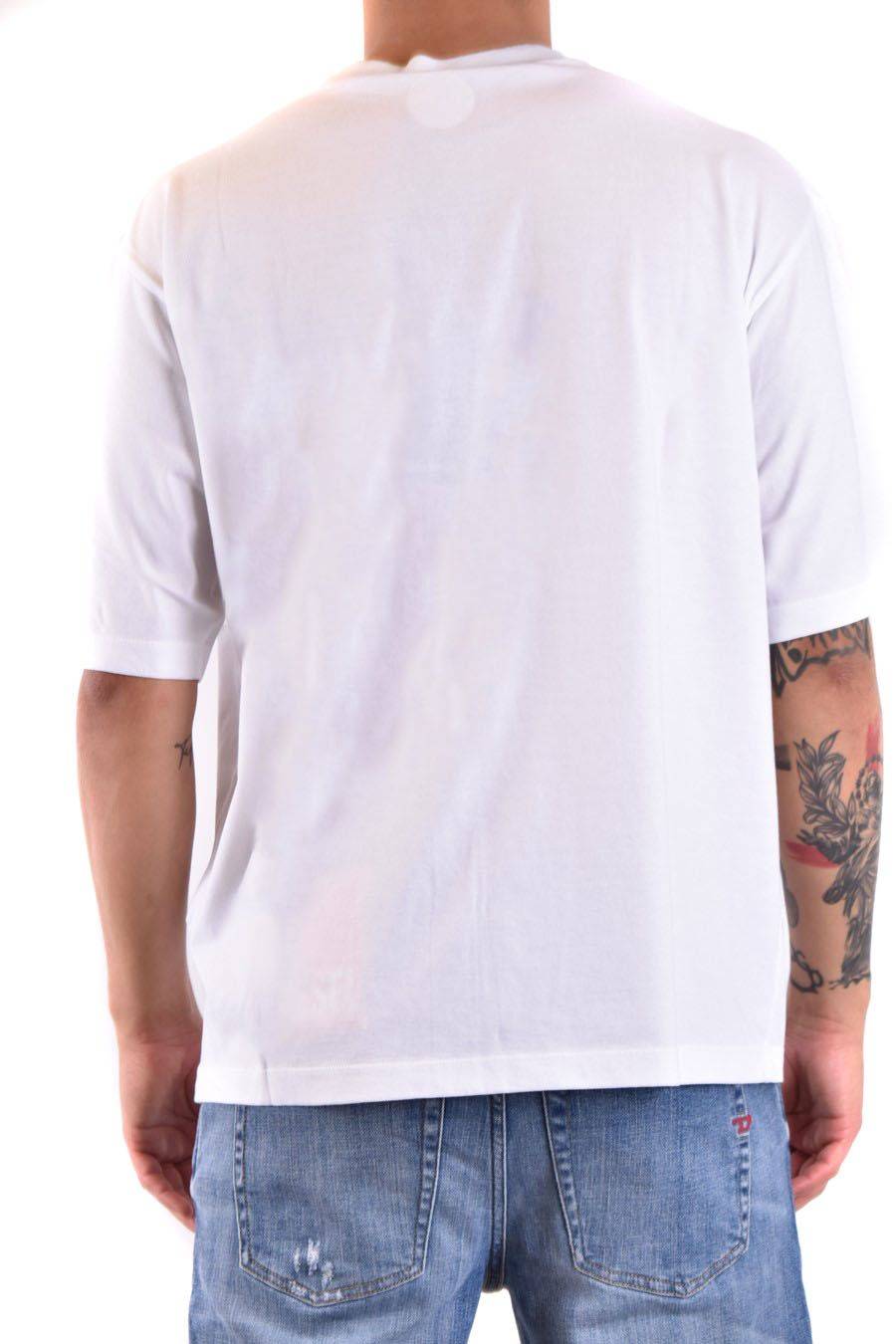 DSQUARED2  T-Shirt Uomo DSQUARED2 Cotone Bianco Lightning offer