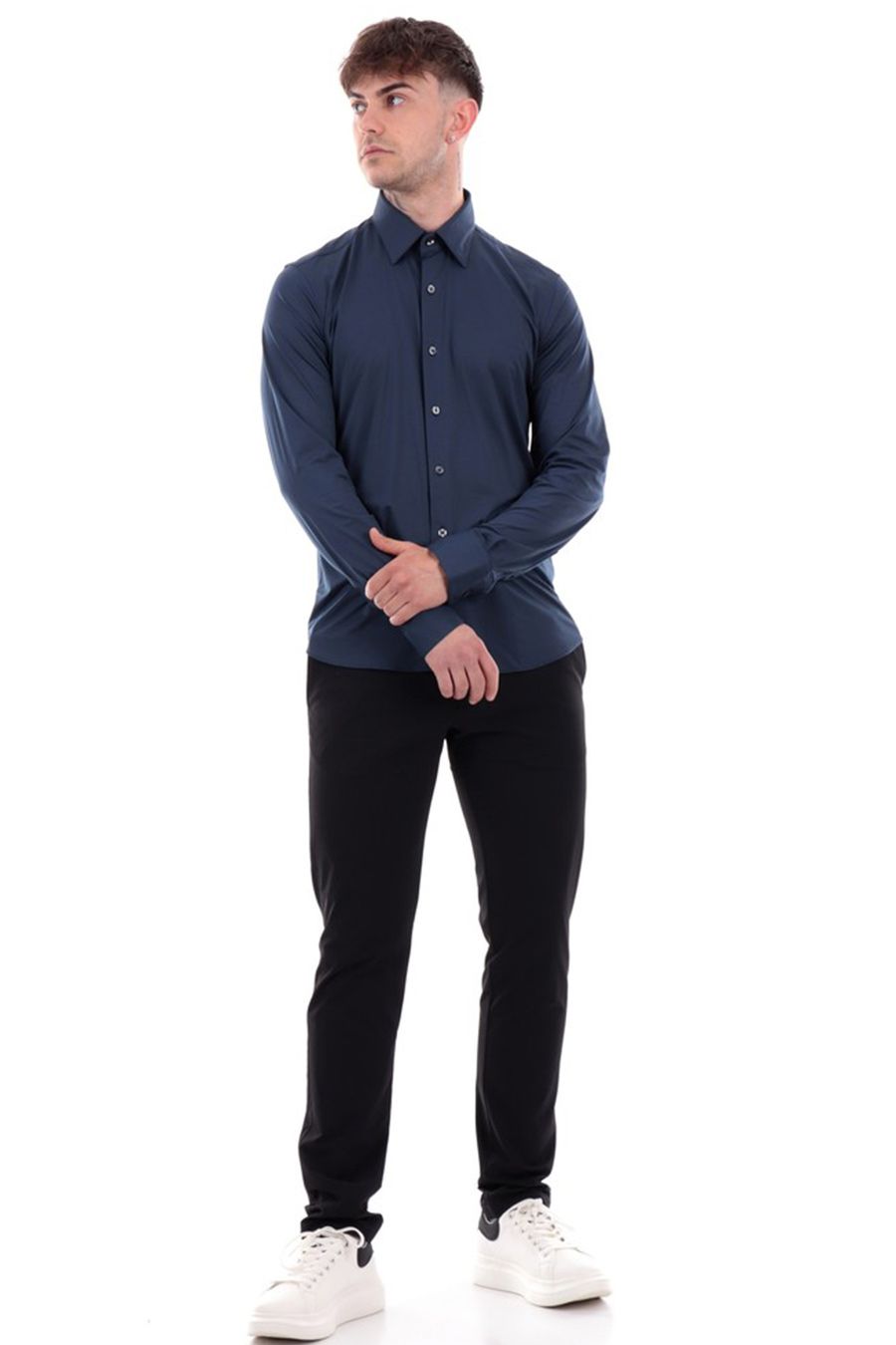 RRD - ROBERTO RICCI DESIGNS  Camicia Cotone Multicolor Uomo RRD Roberto Ricci Liquidazione