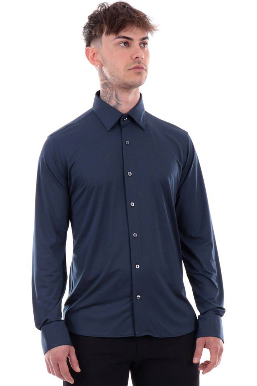 RRD - ROBERTO RICCI DESIGNS  Camicia Cotone Multicolor Uomo RRD Roberto Ricci Liquidazione