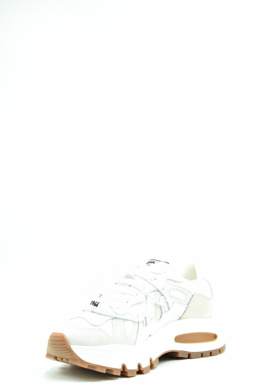 DSQUARED2  Sneakers Donna DSQUARED2 in Pelle Bianca Prezzo basso