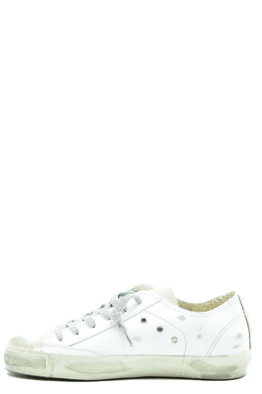 PHILIPPE MODEL  Sneakers in Pelle Bianca Philippe Model Donna PRLDVC01 Super Saving Price