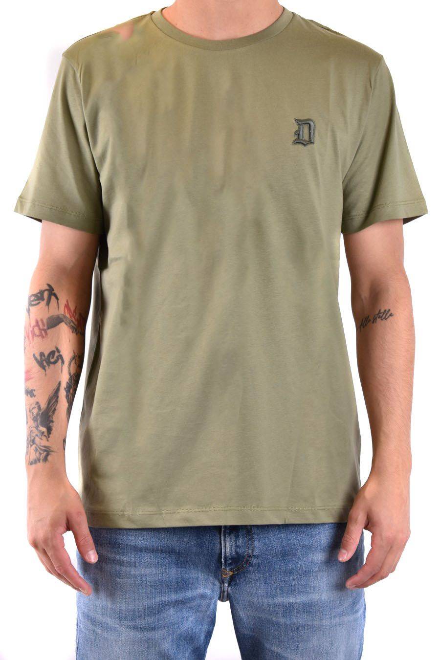 DONDUP  T-Shirt Multicolore in Cotone DONDUP Uomo Ritorno libero