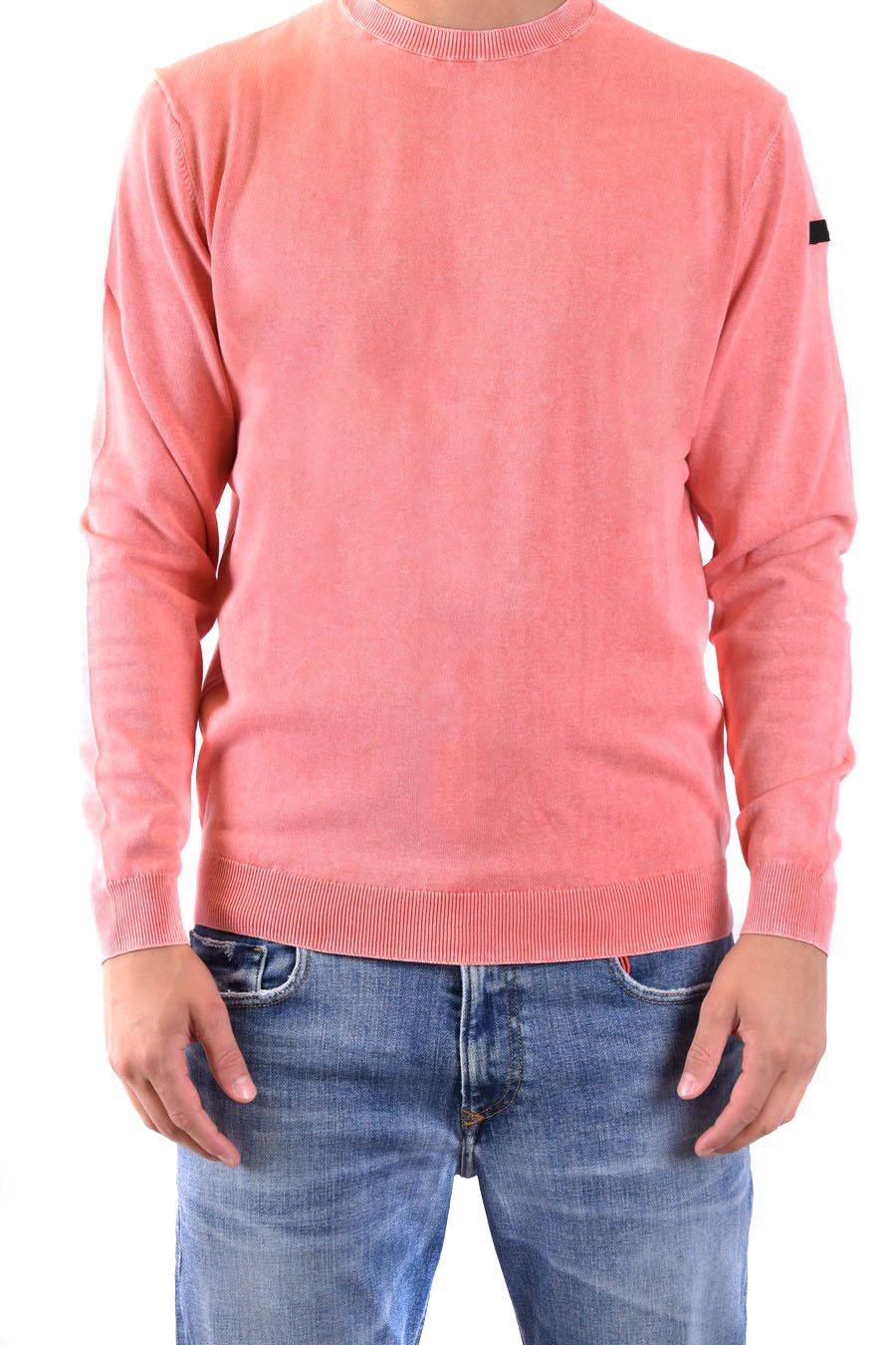 RRD - ROBERTO RICCI DESIGNS  Maglione in Cotone da Uomo RRD - Arancione Latest stili