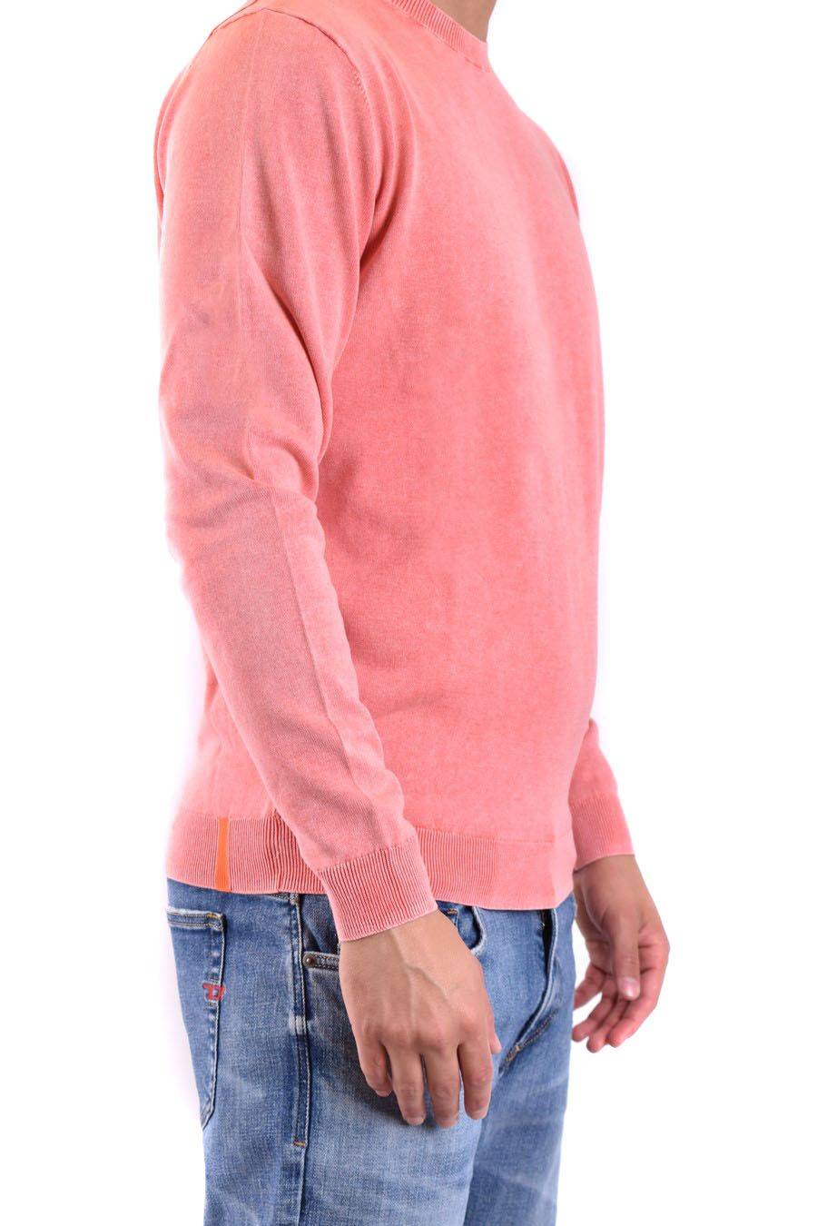 RRD - ROBERTO RICCI DESIGNS  Maglione in Cotone da Uomo RRD - Arancione Latest stili
