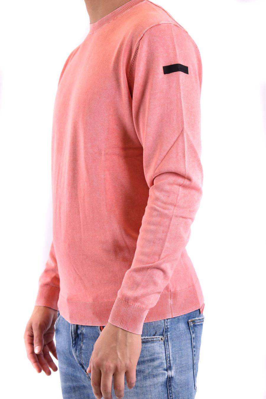 RRD - ROBERTO RICCI DESIGNS  Maglione in Cotone da Uomo RRD - Arancione Latest stili