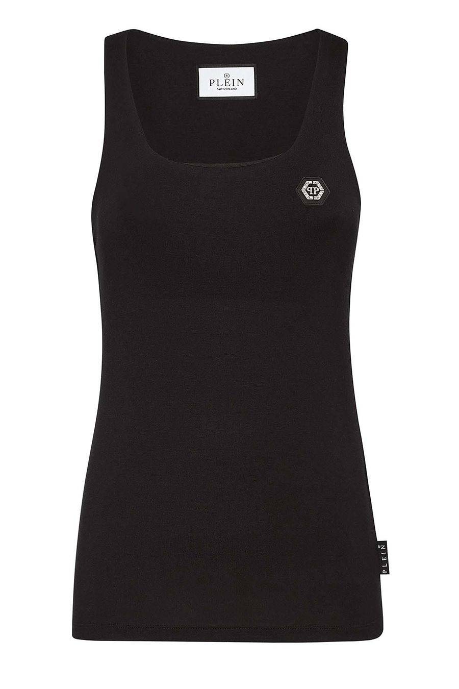 PHILIPP PLEIN  T-Shirt in Cotone Nero PHILIPP PLEIN da Donna Fino al 50% di sconto
