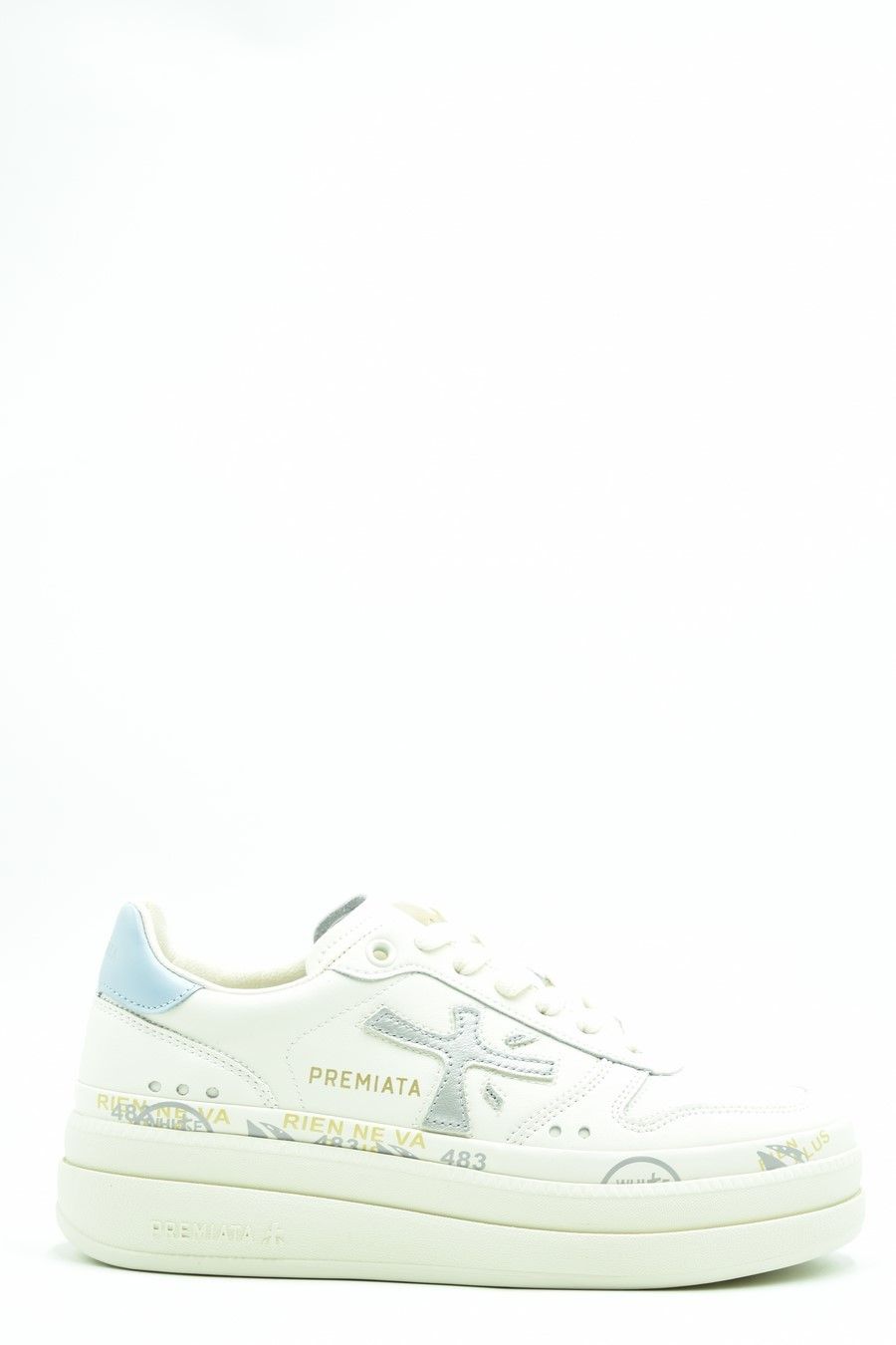 PREMIATA  Sneakers in Pelle Multicolor Premiata Micolvar per Donna Fino al 55% di sconto