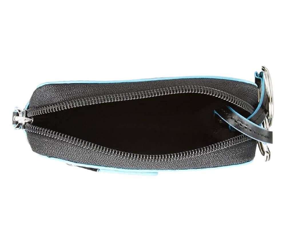 PIQUADRO  Portachiavi Unisex in Pelle Nera Piquadro 50% di sconto con spedizione gratuita